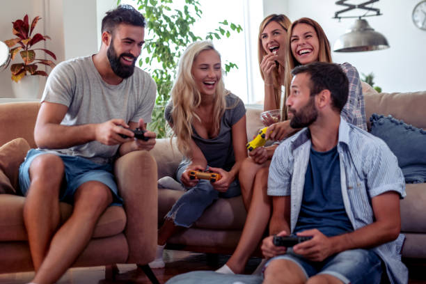 istock Friends having party at home 1156148154