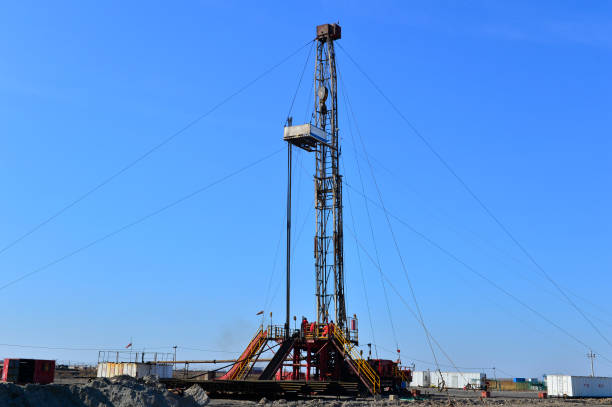istock The oil pump 1156156825