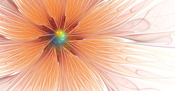 istock Smooth gold Fiery blossom. 1156160774