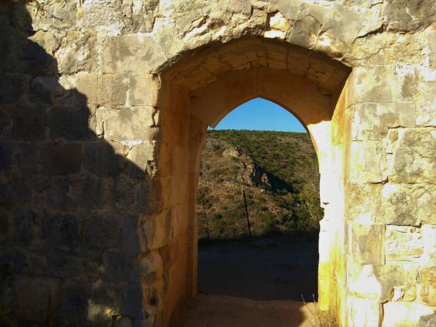 Medieval Castelo dos Mouros aka Castle of the Moors in Sintra, Portugal.