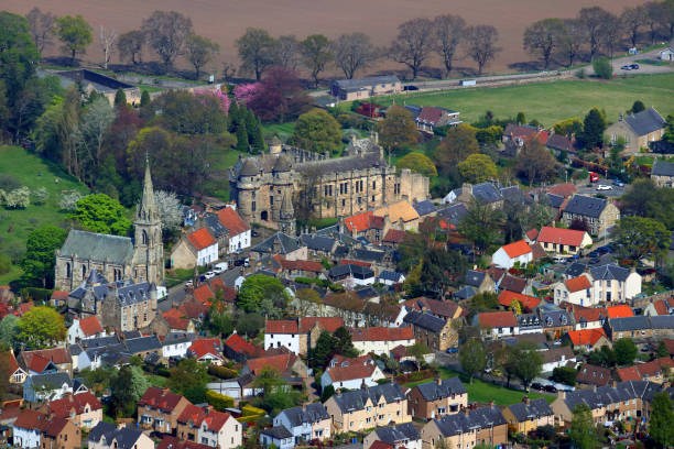 Falkland from Falkland Hill