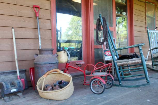 istock Country Farmhouse Front Porch 1156168258