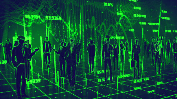 istock Social Media Communication silhouettes data connection 1156171389