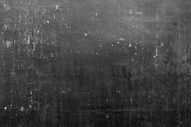 istock Blank front Real black chalkboard background texture in college concept for back to school kid wallpaper for create white chalk text draw graphic. Empty old back wall education blackboard. 1156172082