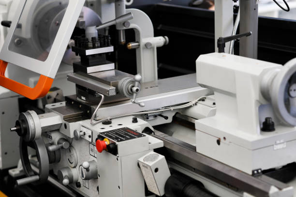 istock industrial metal lathe machine close up 1156172182
