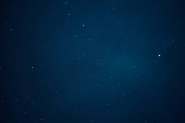 istock Beautiful night blue sky with many stars. 1156174010