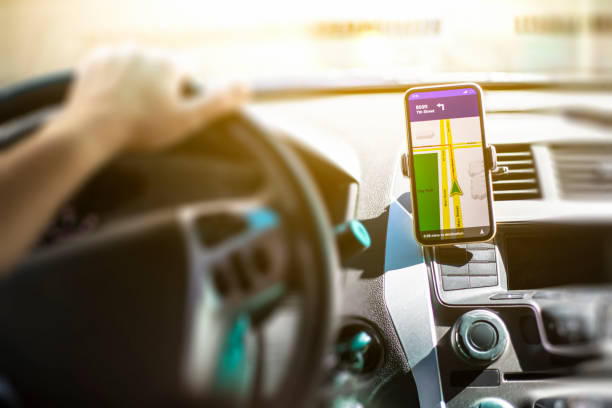 istock Hands Free Smart Phone in a car 1156176487