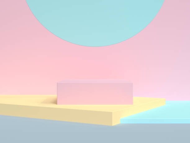 istock pastel scene pink blue yellow wall blank podium geometric set 3d render background 1156185872