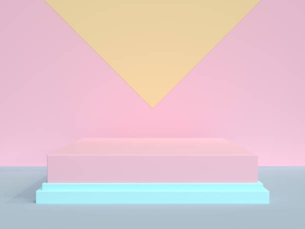 istock pastel scene pink blue yellow wall blank podium geometric set 3d render background 1156185900