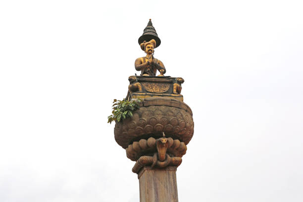 istock Bhupatindra Malla Status in Bhaktapuq Dubar Square 1156187666