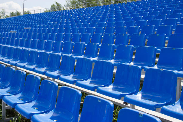 istock empty spectator seats in the open-air arena 1156194386