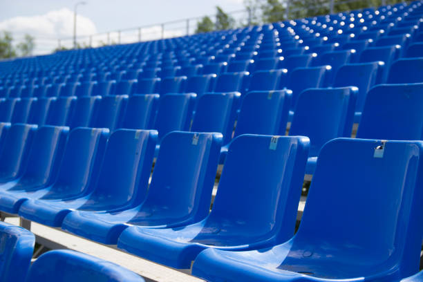 istock empty spectator seats in the open-air arena 1156194394