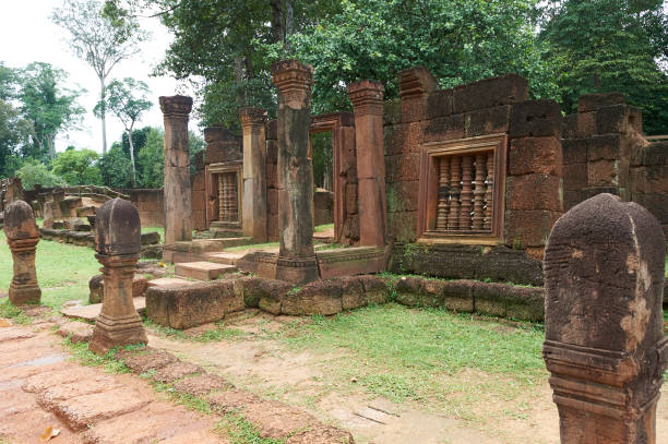 istock banteay srei of angkor complex in cambodia 1156202070