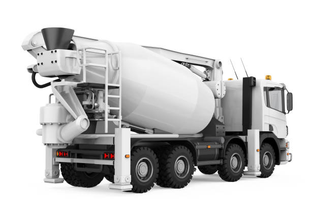 istock Concrete Mixer Truck 1156205543