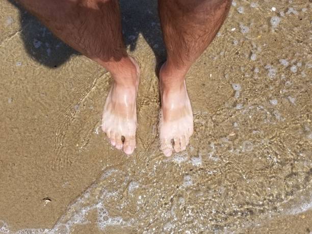 istock Walking on the sand - Stock image 1156211015