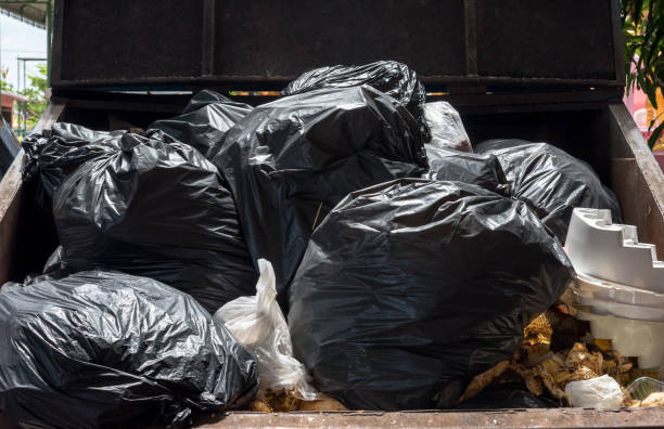 istock Recycle garbage bags that are separated from the background 1156216631