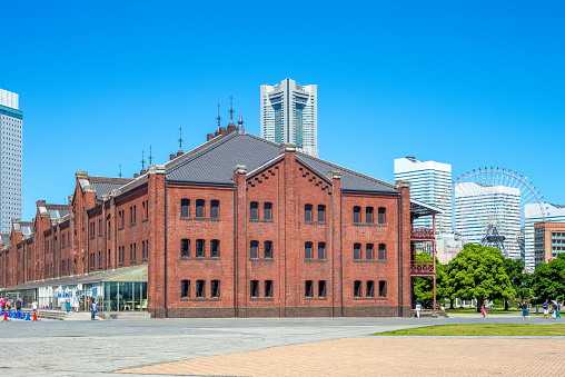 Yokohama Red Brick Warehouse, japan