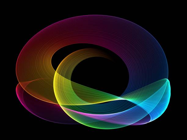 istock Wave abstract images, color design Abstract colored wave 1156218659