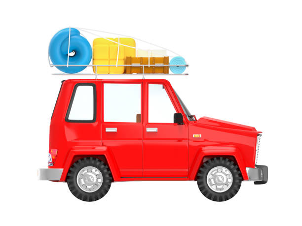 istock SUV adventure cartoon 1156220184