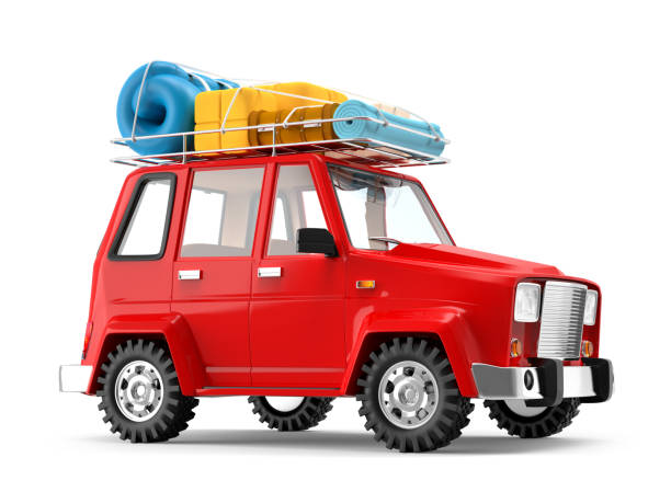 istock SUV adventure cartoon 1156220189