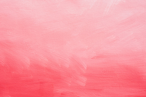 red and pink color background texture painted on artistic canvas