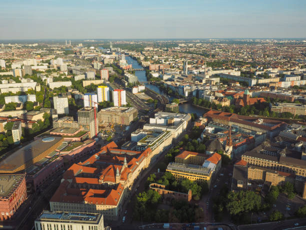 istock Aerial view of Berlin 1156229404