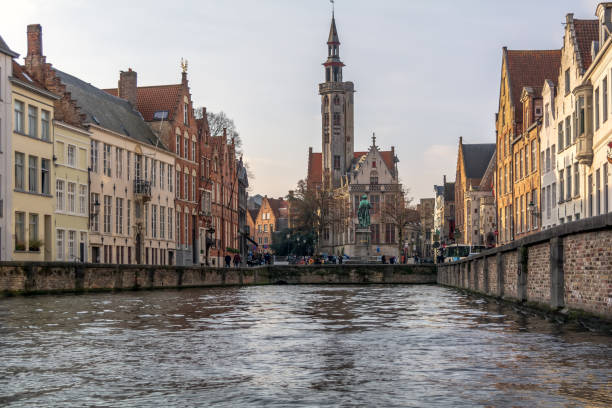 istock View to Jan van Eyckplein from a canal 1156238183