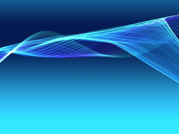 istock Nice abstract flame wave background with soft gradient and amazing futuristic bright shapes 1156239330