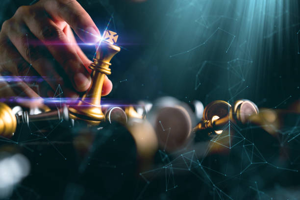 istock hand hold chess board game black background business strategy solution ideas concept 1156241377