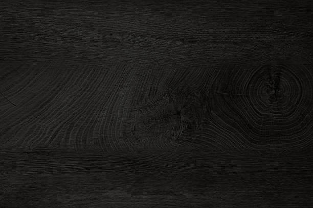 istock Black wood texture. wood background old panels 1156241562