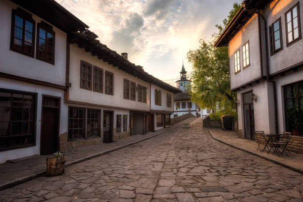 istock First light above the old street 1156245070