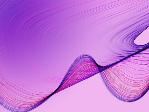 istock Nice abstract flame wave background with soft gradient and amazing futuristic bright shapes 1156246163