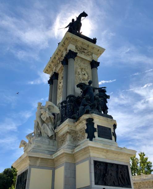istock Alfonso XII statue . The Good Retreat park 1156257514