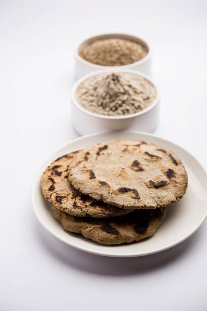 istock bajra / sorghum ki roti or pearl millet flat bread 1156260728
