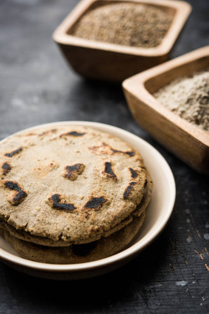 istock bajra / sorghum ki roti or pearl millet flat bread 1156261007
