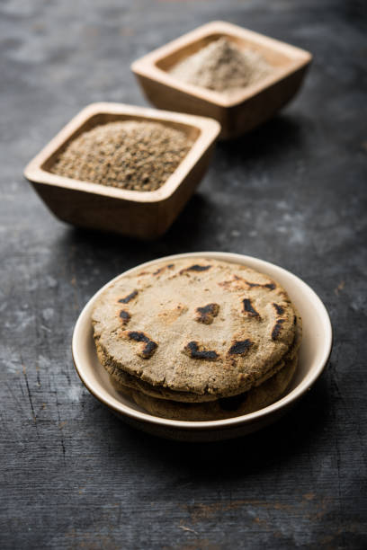 istock bajra / sorghum ki roti or pearl millet flat bread 1156261020