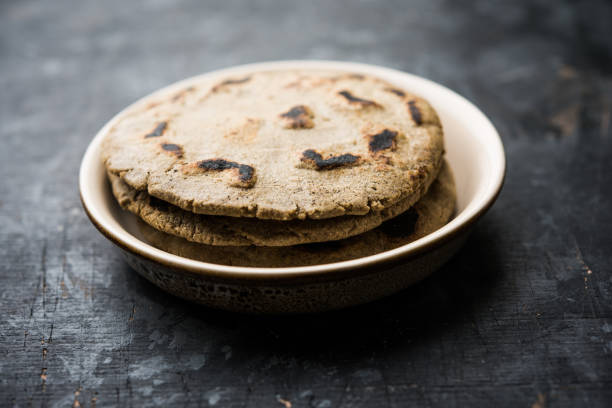 istock bajra / sorghum ki roti or pearl millet flat bread 1156261043