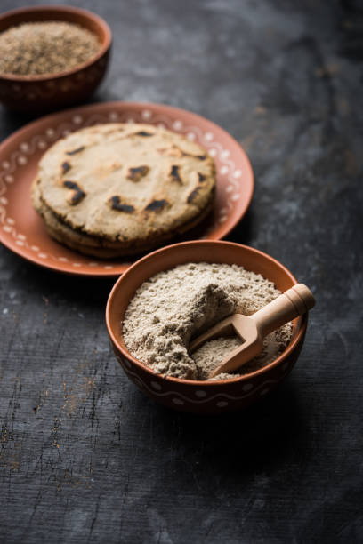 istock bajra / sorghum ki roti or pearl millet flat bread 1156261060