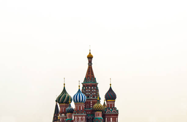 istock St. Basil's Cathedral on Red Square in Moscow at noon 1156269622