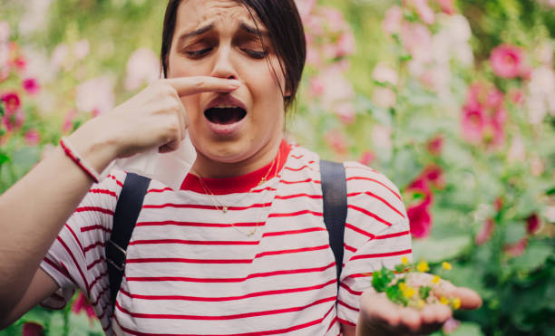 istock Woman Outdoors Having Allergy 1156270688