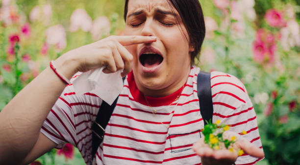 istock Woman Outdoors Having Allergy 1156270801