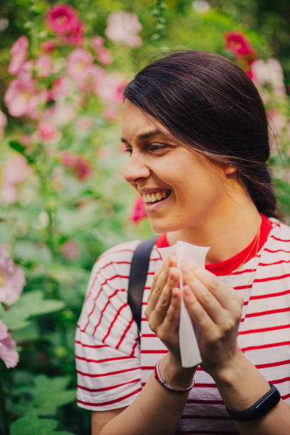 istock Woman Outdoors Having Allergy 1156270834