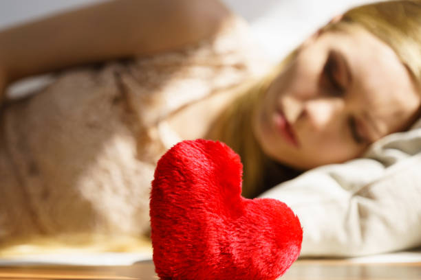 istock Sad woman on Valentines day 1156272191