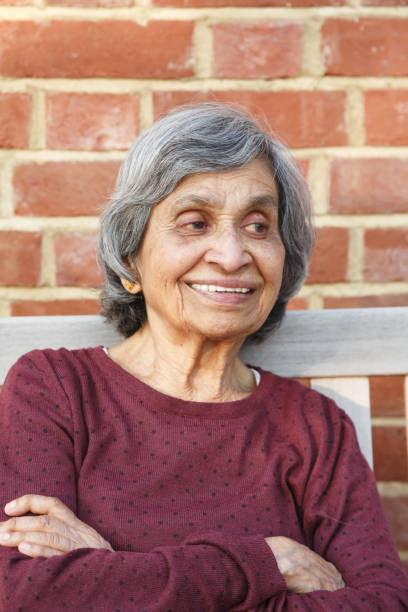 istock Old Indian woman 1156272692