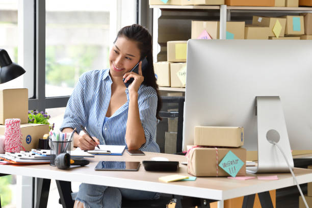 istock Young Asian woman entrepreneur 1156273786