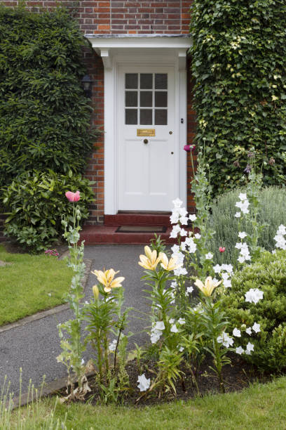 istock Front door to English house 1156274116