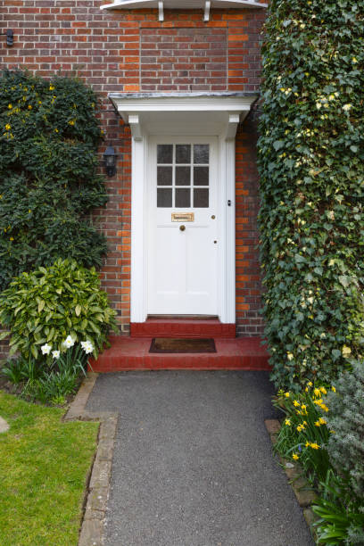 istock Front door traditional house 1156274183
