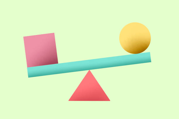 istock Background of colorful geometric shapes use for geometry and math 1156275602