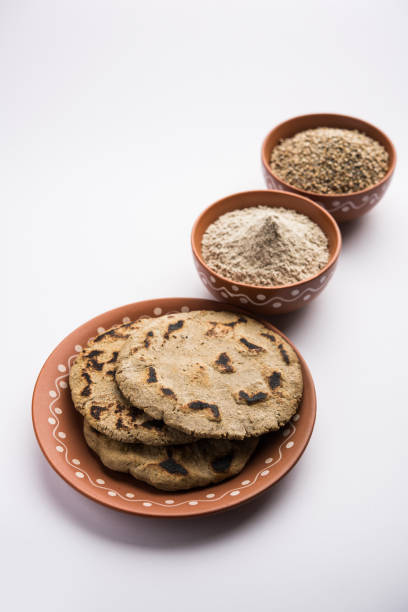 istock bajra / sorghum ki roti or pearl millet flat bread 1156279674