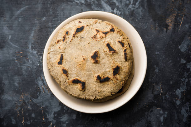 istock bajra / sorghum ki roti or pearl millet flat bread 1156280120